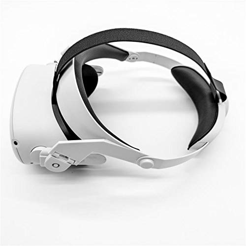 JJWA Correa Halo para auriculares Oculus Quest 2 VR, reduce la presión de la cabeza ajustable, almohadilla para la cabeza, ligera, cómoda y accesorios de realidad virtual (para oculus quest 2)