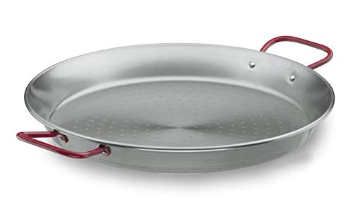 Lacor - 63633 - Paellera Steel Pro De Hierro 32 cms.