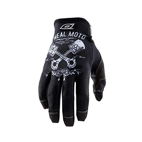O'Neal Jump PISTONS schwarz/weiss Fahrrad Handschuhe MX DH Cross Dirt Enduro, 0385JP-0, Größe Medium