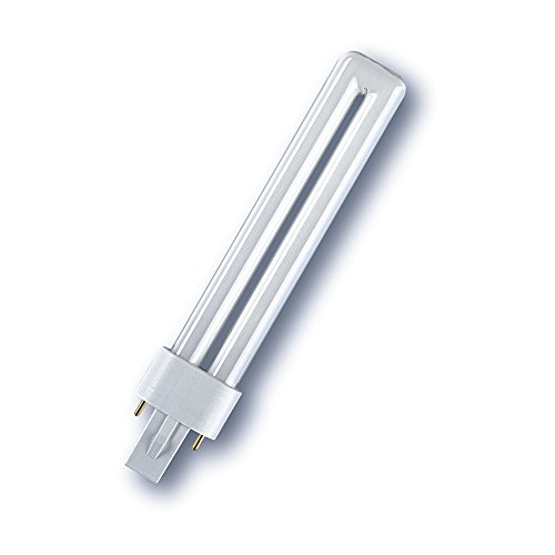 Osram DULUX S 9 W/827 Lámpara Fluorescente compacta G23, 9 W, Blanco