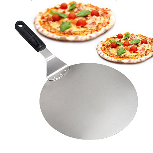 Pala Pizza - Paddle Round Cake Pala Herramientas para hornear Grip Handle Deal para hornear en Pizza Stone Oven & Grill