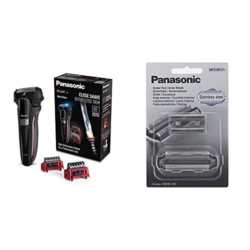 Panasonic ES-LL41-K503 Afeitadora, Recortadora y Perfilador Todo en Uno, Wet&Dry, 3 Cuchillas + Panasonic WES9013 - Accesorio para máquina de afeitar