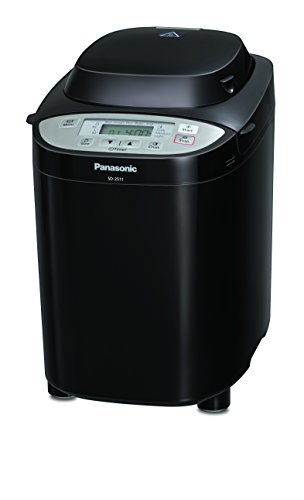 Panasonic SD-2511 - Panificadora de 550W para panes, masas, compotas y mermeladas (33 programas automáticos, dispensador inteligente, temporizador digital 13H, sensor de temperatura) color negro