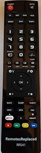 Philips 26PFL5522D/12 Reemplazo mando a distancia sólo de TV Mandos