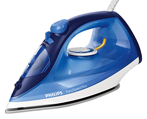 Philips EasySpeed Plus GC2145/20 - Plancha de vapor (2100 W, 110 g, suela de cerámica), color azul