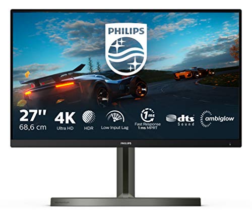 Philips Monitor 278M1R/00-27" UHD, 60 Hz, IPS, Flicker Free (3840x2160, 350 CD/m, HDMI 2x2.0, Displayport, USB)