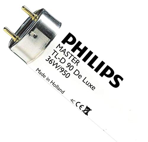 Philips TL-D de Luxe 950 - Lámpara fluorescente (10 unidades, 36 W)