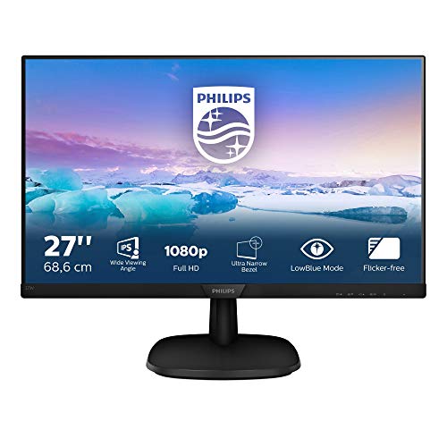 Philips V Line - Monitor (68,6 cm (27"), 1920 x 1080 Pixeles, Full HD, LED, 5 ms, Negro)