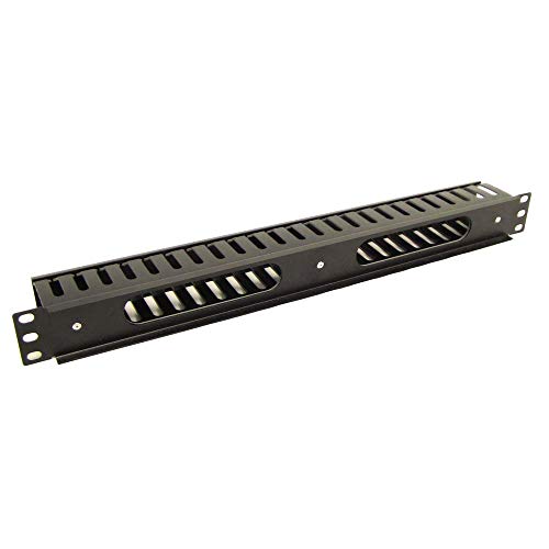 RackMatic - Panel guíacables para armario rack 19" 1U para gestión de cables 50mm