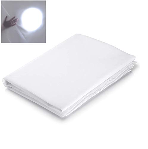 Selens 4 x 1,7 m difusor de tela de nailon seda blanco difusión sin costuras, modificador de luz para iluminación fotográfica, softbox y tiendas de luz