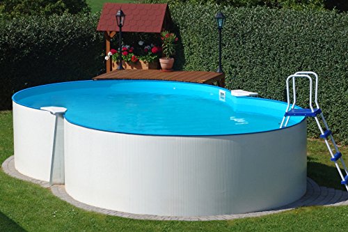 Summer Fun - Set de piscina (forma de eje, incluye filtro de arena, 470 x 300 x 120 cm)