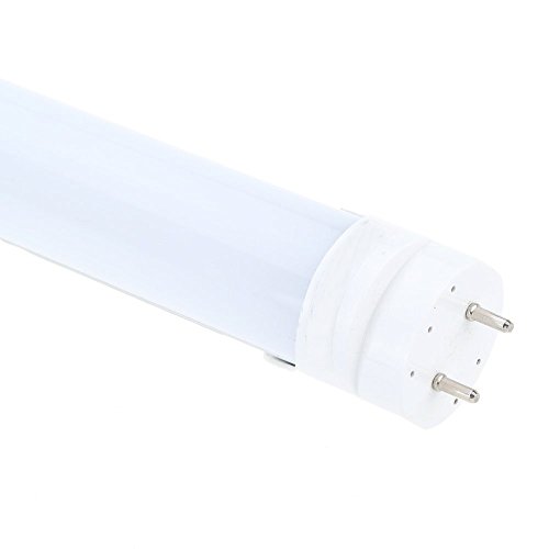ACAMPTAR Ahorro Energia T8 60cm LED 10W (Equivalente a Fluorescente 40W) Tubo Lampara Luminario Fluorescente Recambio No lastre No UV & IR Interior