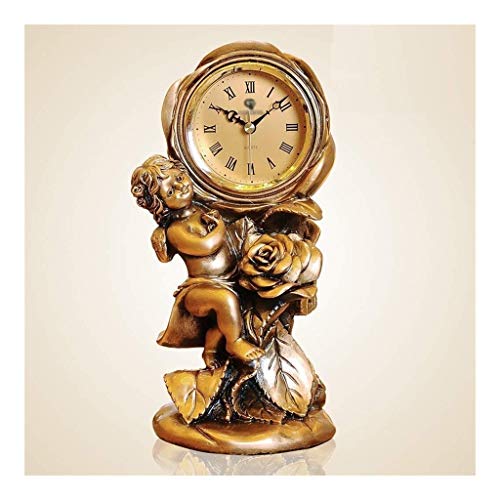 Betty Crafts - Reloj de pulsera con diseño de ángel, diseño de ángel, 14,5 x 24,5 x 12 cm (color: oro)