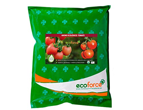 CULTIVERS Abono Ecológico para Tomate de 5 Kg. Fertilizante de Origen 100% Orgánico y Natural Microgránulado. Mejora la Productividad de los Cultivos Liberación Lenta