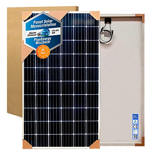 Desconocido Placa Solar 250w Panel Solar Monocrystalline 60 Celulas Negro