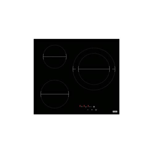 Franke FHR 603 C TD BK Integrado Cerámico Negro - Placa (Integrado, Cerámico, Vidrio, Negro, 1200 W, 14 cm)