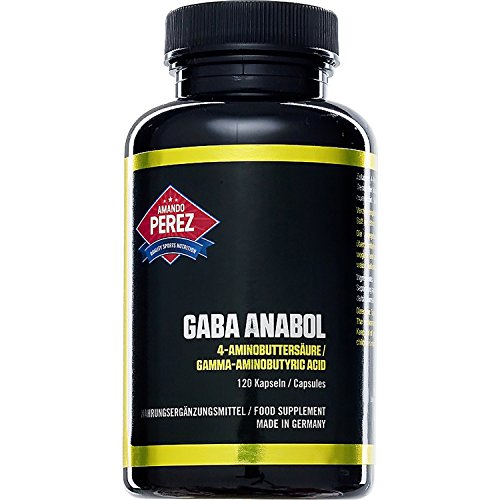 GABA Anabol (Ácido Gamma-Aminobutírico) - Ácido Gamma Aminobutírico - 500mg - 120 cápsulas