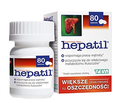 HEPATIL - 80 cápsulas está ayudando al correcto funcionamiento del hígado - Hígado Detox Cleanse Regeneration Health Support