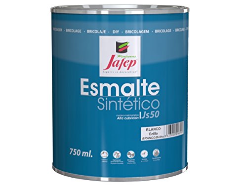 Jafep 35300131 Esmalte sintético, Blanco, 750 ml