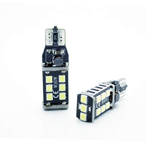 ledpremium 2x T15 W16W CANBUS LED REVERSE LIGHT BACKUP LUZ MARCHA ATRAS