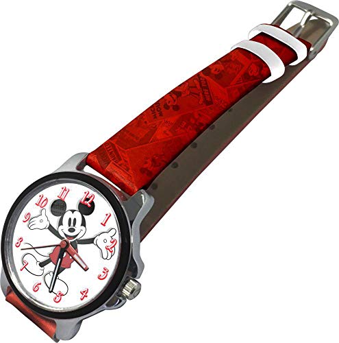Mickey Mouse Reloj de Pulsera Aloy Caja Regalo de Mickey (WD20176), Multicolor (Kids Licensing 1)