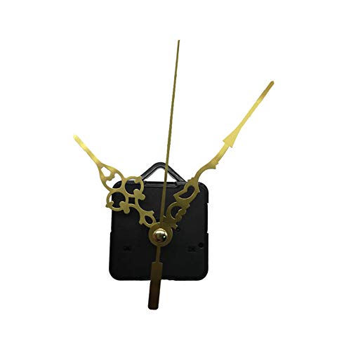 Ousyaah Mecanismo Maquinaria de Reloj, Péndulo Reloj de Cuarzo Movimiento de Reloj Movimiento de DIY Reemplazo de Piezas de Reloj Mecanismo (Dorado)