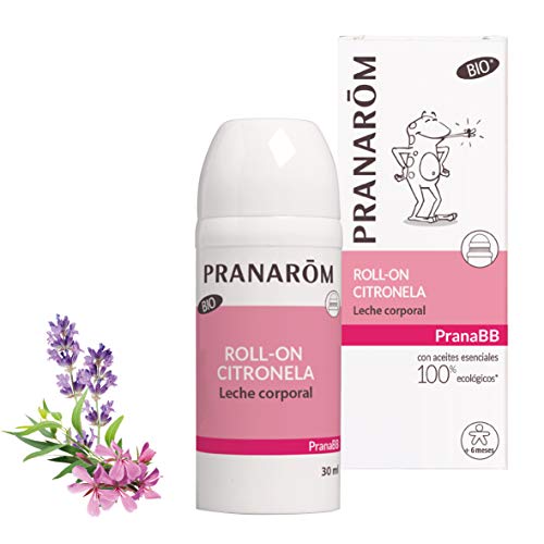 Pranarôm - Pranabb - Roll-on Citronela - Leche Corporal Bio - 30 ml