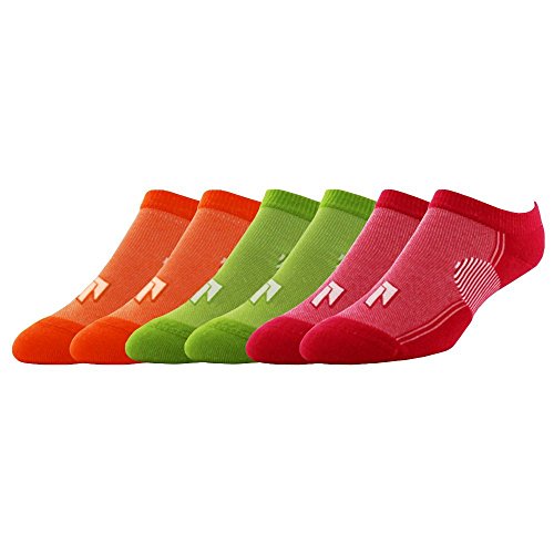 Pree calcetines atléticos para mujer (6 unidades), Mujer, Buen calcetín sin presentación, GNSF01, multicolor, small
