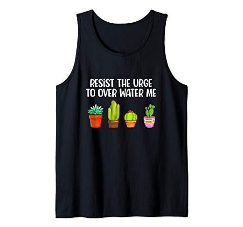 Regalo para jardineros Cactus Pun Suculentas Camiseta sin Mangas