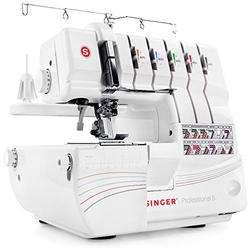 SINGER Professional 5 - Máquina de coser (Eléctrico, Color blanco)