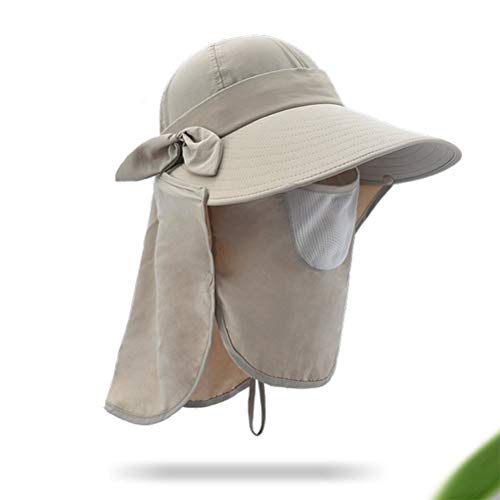 Sombrero de sol plegable para mujer, protección UV, para exteriores
