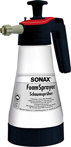 SONAX 04965410 FoamSprayer pulverizador de presión champú coche 1 Litro (1 unidad)