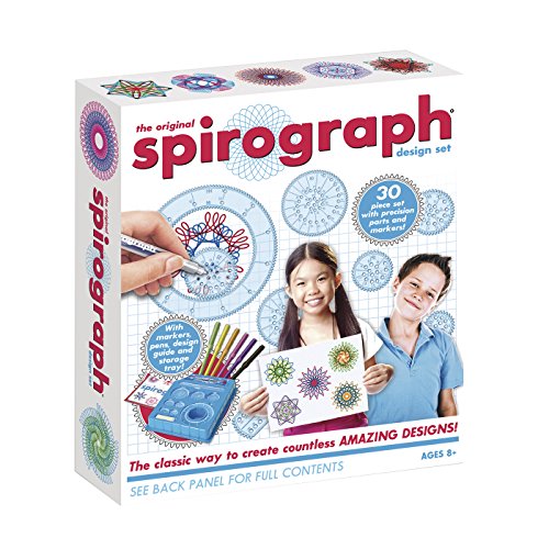 SPIROGRAPH Set de diseño para Dibujo geométrico. Incluye 30 Accesorios. A Partir de 8 años. Ref. 41234 (Fábrica de Juguetes 41234.0)
