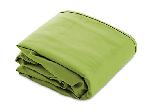 textil-home Puf - Pera moldeable VACIO XXL Puff (NO Incluye Relleno)- 90x90x135 cm- Color Pistacho. Tejido Polipiel Alta Resistencia - Doble repunte -300 litros APROXIMADO.
