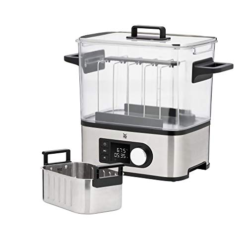 WMF Lono Sous Vide - Máquina de cocción a baja temperatura (entre 35º y 90º), cocina al vacío, cocina profesional, tanque 6 l de TRITAN libre de BPA