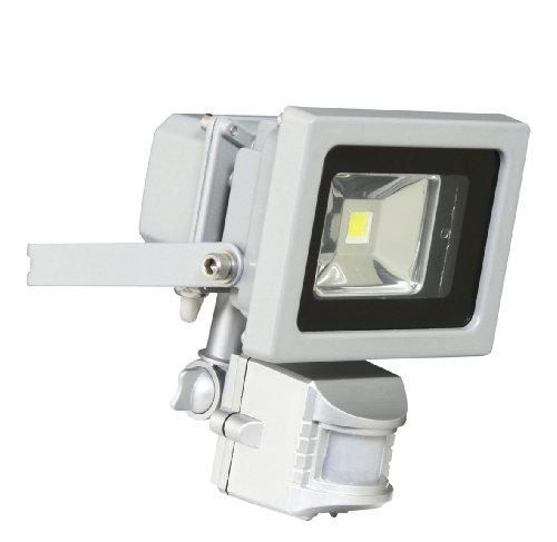 XQ-Lite XQ 1162 - 750 Lumen Proyector con SMD LED y detección de movimiento, aluminio y cristal, color gris