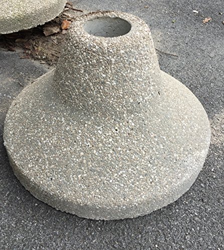 ARTISTICA GRANILLO Base, soporte para sombrilla, base de cemento, medidas: 30 x 40 cm.
