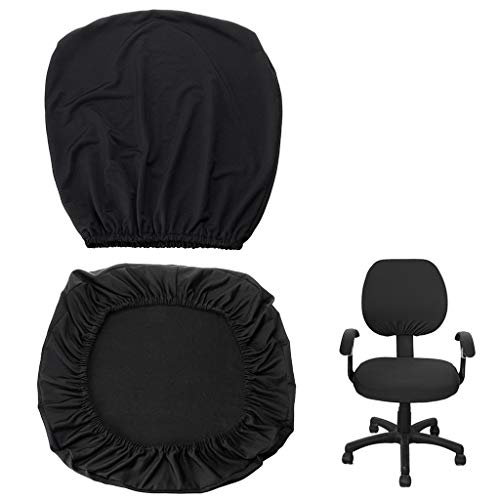 BTSKY Funda de silla separada elástica estilo moderno Simplism – Funda extraíble para silla giratoria de oficina silla giratoria silla de ordenador silla sin silla)