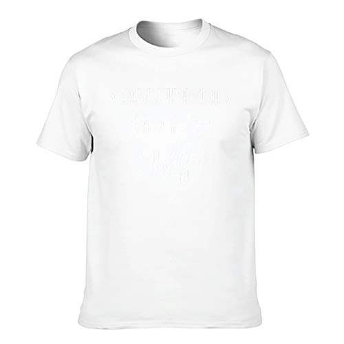Camiseta de algodón para hombre, novia, prometida, mujer, muy transpirable, temática de manga corta blanco XXL