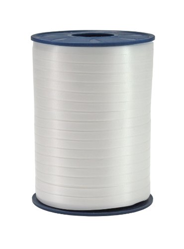 C.E. Pattberg Präsent America - Rollo de cinta para rizar (5 mm x 500 m), color blanco