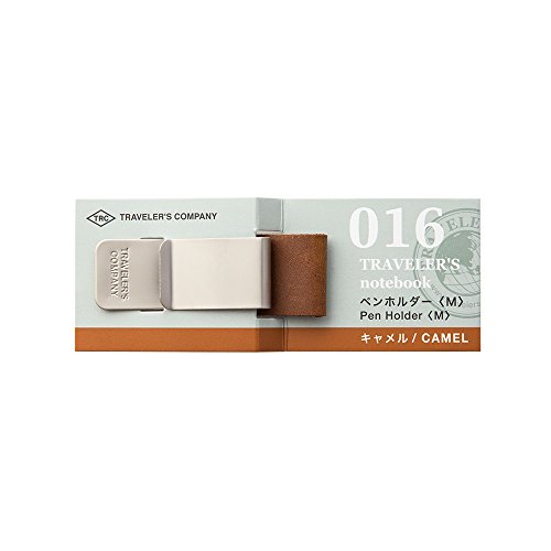 Designphil TRAVELER'S notebook Regular / Passport Size Refill Pen Holder M Camel 14367006 (Japan Import)