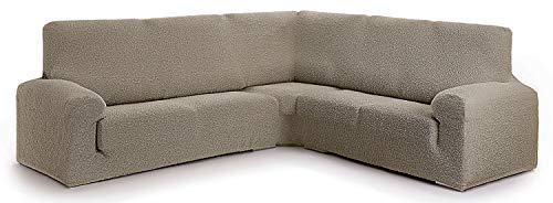 Funda para sofá rinconero Hecho de Tejido Adaptable Spongy tamaño Extra (hasta 600 cm) - Color 11