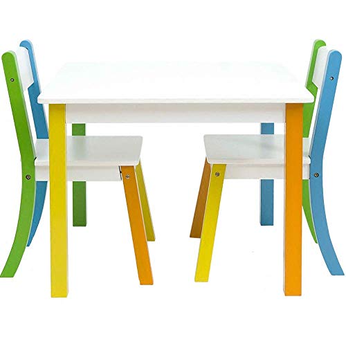 Home Renovation Children's table and chair set Kids Table And Chair Set Desk Activity Chair For Toddlers Reading Art Play Room Childrens Table Chair Set Indoor or outdoor children's table and chair