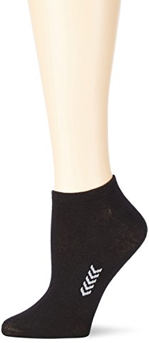 Hummel Socken Ankle Socks SMU unisex, Negro - blanco/negro, 12 (41 - 45) (Talla fabricante: 12 (41 - 45))