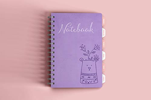 (K.470)Notebook to set daily goal: Purple cover with vase image. Paperback |size 6x9| |200 pages| (English Edition)
