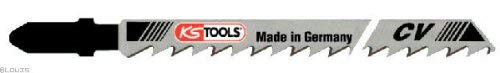KS Tools 129.31035 - Hoja de sierra de calar para AEG, Bosch y Metabo (corte curvado, 115 x 4 mm, T301D, 5 unidades)