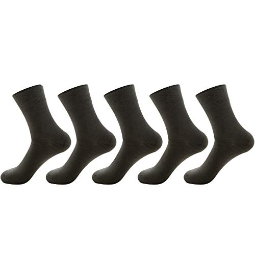 levliong Breathable Ankle Socks Low Cut Casual Sport Cotton Short Loafer Boat Socks Elastic Men 5 Pairs