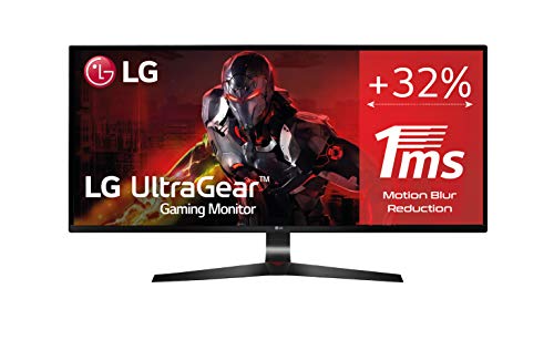 LG 34UM69G-B - Monitor Gaming de 86,7 cm (34") WFHD (2560 x 1080, IPS, 21:9, DisplayPort x1, HDMI x1, USB-C x1, AUX x1, Ultrawide, Antireflejo), Negro