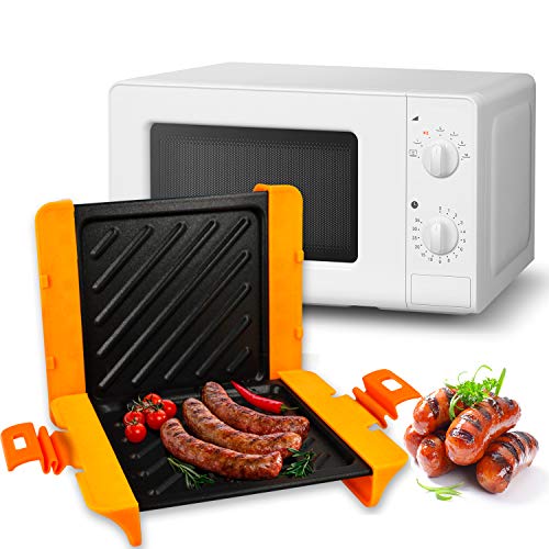 MovilCom® - Grill para microondas | Sandwichera microondas | Microwave Grill | Parrilla para microondas