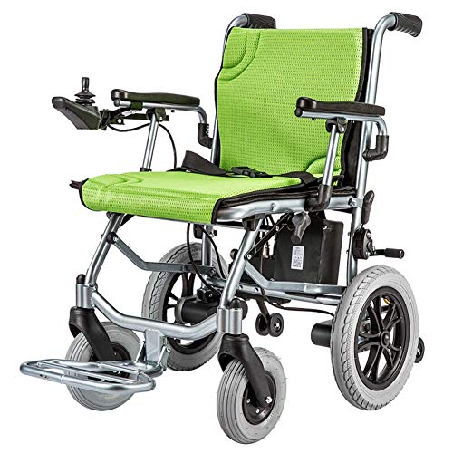 OH Silla plegable plegable plegable de la ayuda de la movilidad de la energía, silla de ruedas eléctrica ligera plegable del transporte, silla de ruedas motorizada, asiento desprend